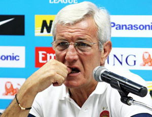 Lippi and his Evergrande look to reach  AFC Champions League semifinals for the first time.