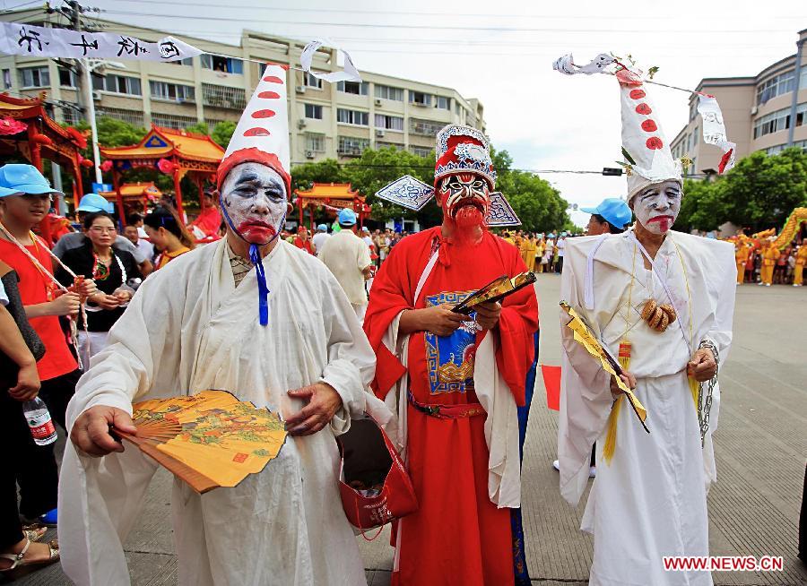 #CHINA-ZHEJIANG-XIANGSHAN-HUNGRY GHOST FESTIVAL(CN)