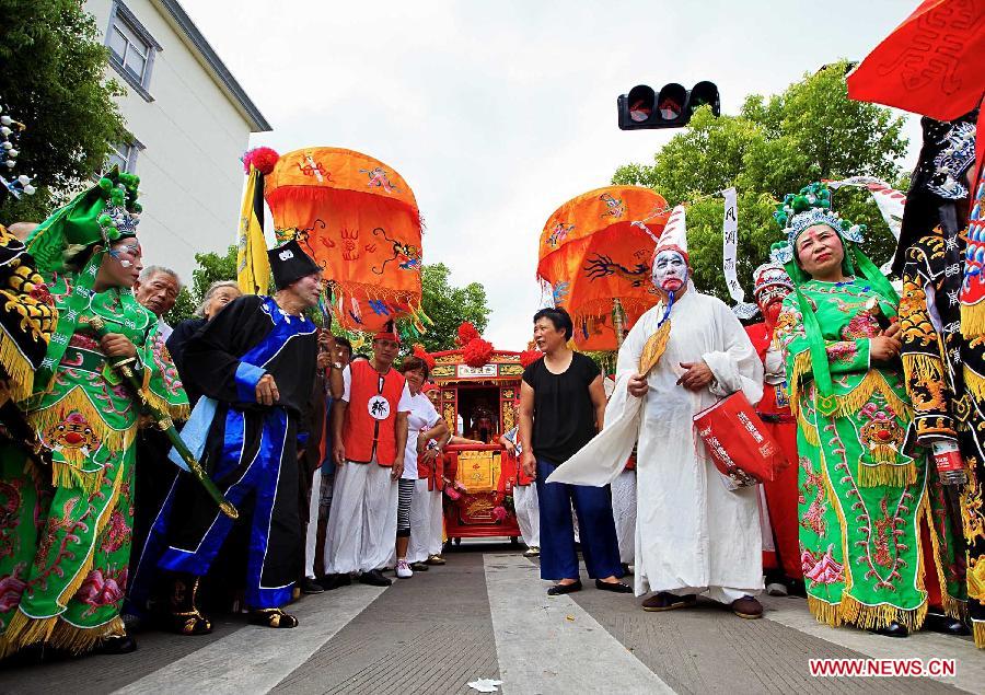 #CHINA-ZHEJIANG-XIANGSHAN-HUNGRY GHOST FESTIVAL(CN)