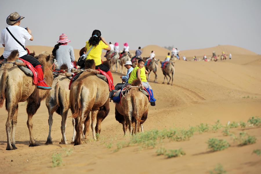 CHINA-NINGXIA-DESERT-TOURISM (CN)