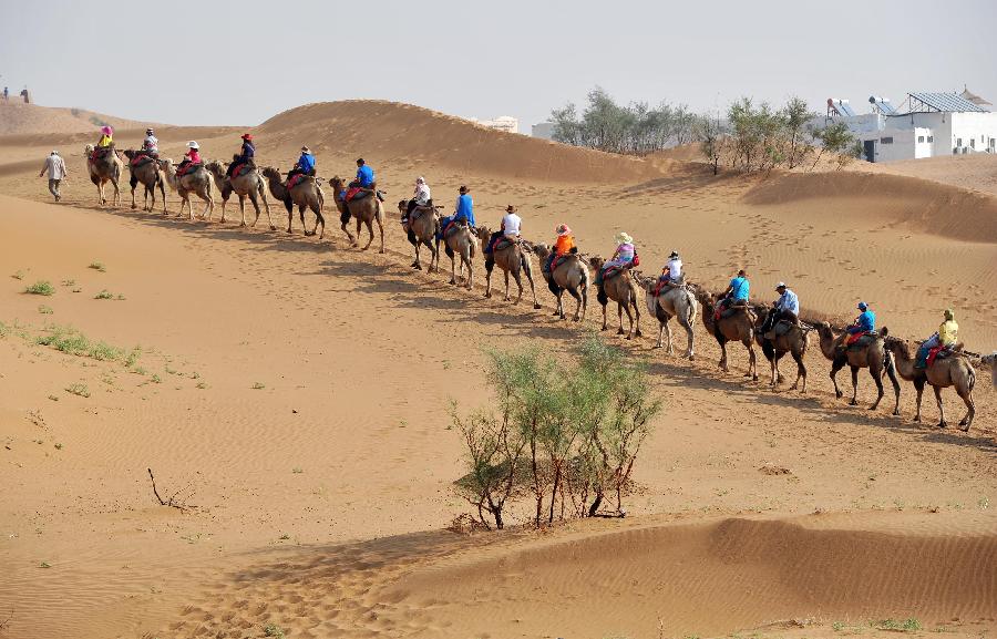 CHINA-NINGXIA-DESERT-TOURISM (CN)