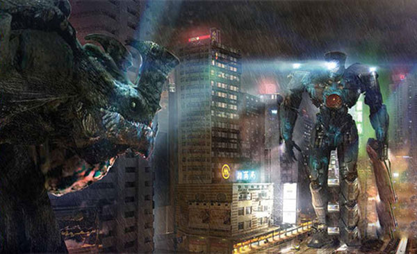 A scene from the hit American science fiction film 'Pacific Rim' [File photo]