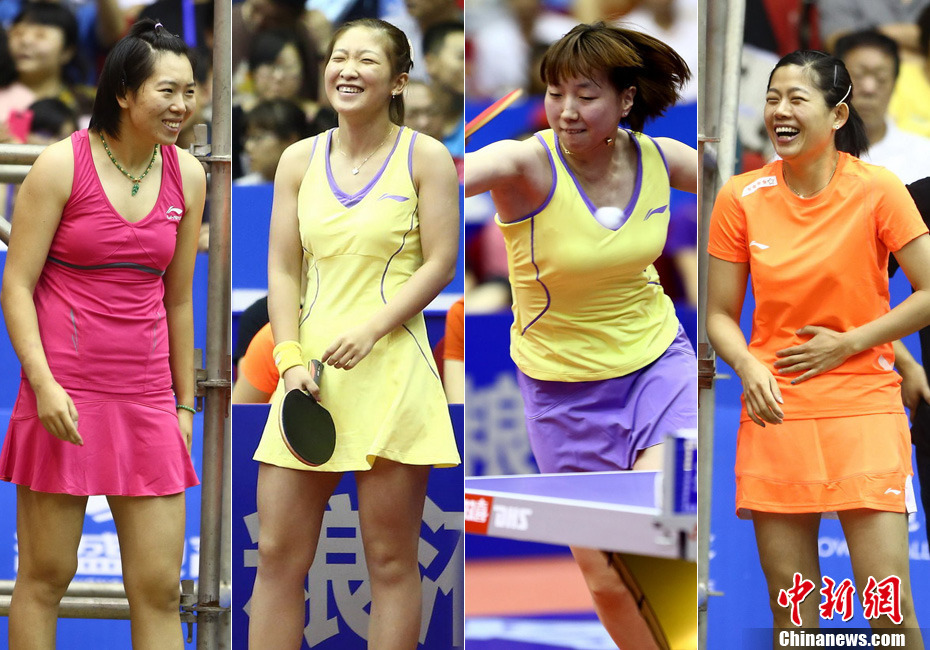 Are you ready for sexy table tennis? [Chinanews.com]