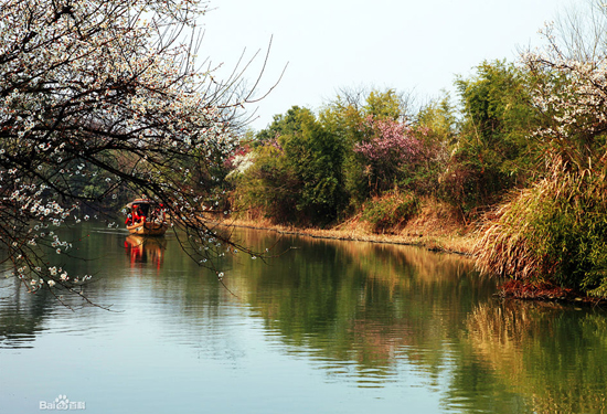 Xixi National Wetland Park, one of the 'top 10 attractions in Hangzhou, China' by China.org.cn.