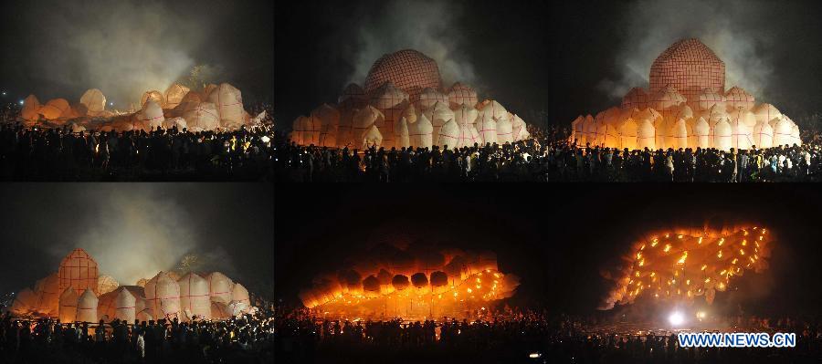 #CHINA-QIONGHAI-SKY LANTERN (CN)