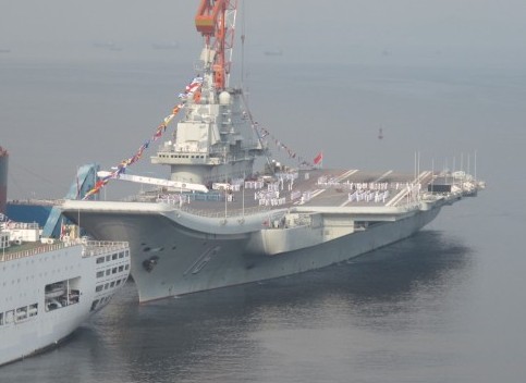 The Liaoning, China's first aircraft carrier [File photo]