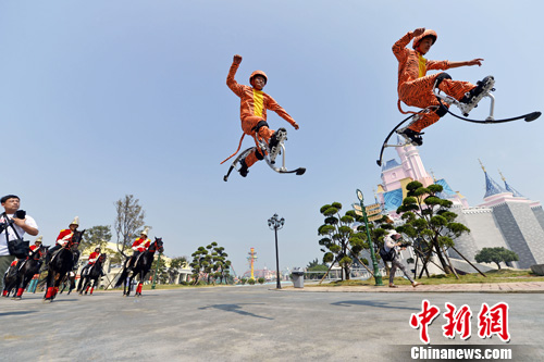 Theme park on Shandong Peninsula attracts visitors