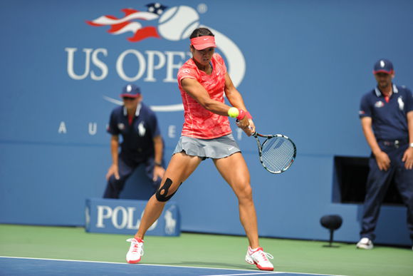  Li Na is on course for a first semifinals appearance at US Open.