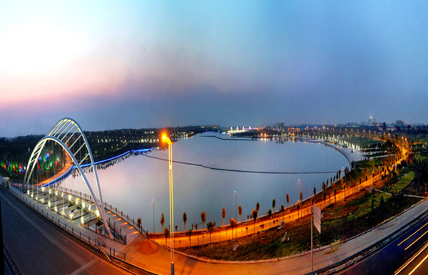 Xiuyuan River Scenic Area,one of the 'Top 10 attractions in Jinan, China'by China.org.cn.
