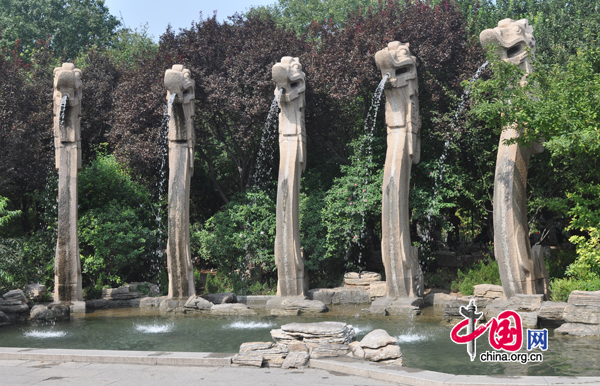 Five Dragon Pool,one of the 'Top 10 attractions in Jinan, China'by China.org.cn.