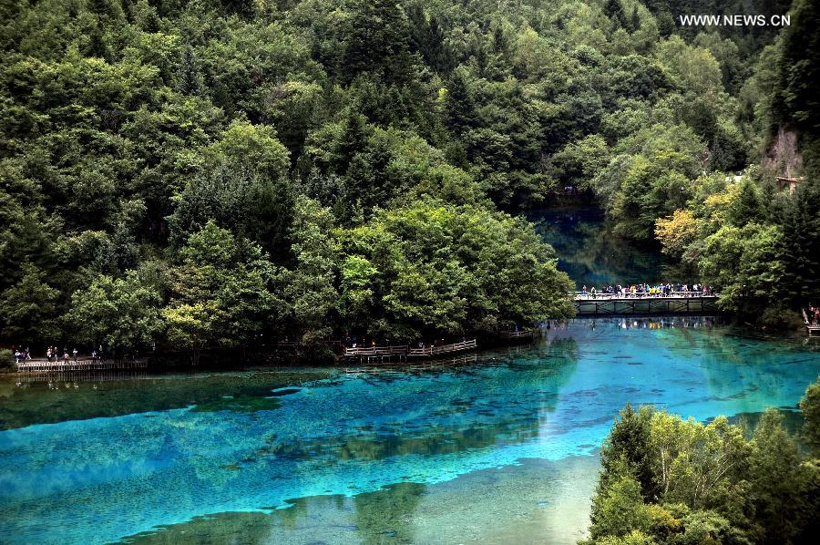 CHINA-SICHUAN-JIUZHAIGOU VALLEY-SCENERY(CN) 