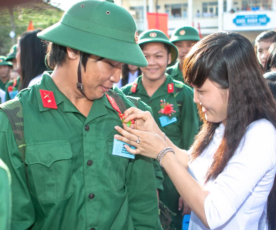 VIETNAM-HAU GIANG-ARMY-NEW RECRUITMENT