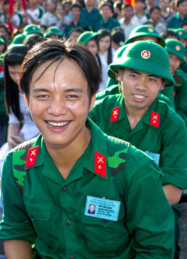 VIETNAM-HAU GIANG-ARMY-NEW RECRUITMENT