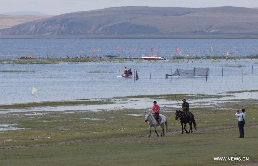 CHINA-INNER MONGOLIA-HULUN NUR-WATER LEVEL-RISE (CN) 