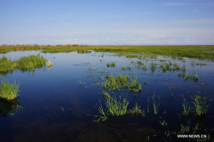 CHINA-INNER MONGOLIA-HULUN NUR-WATER LEVEL-RISE (CN) 