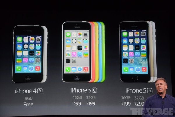 北京时间9月11日消息，苹果发布iPhone 5c和5s两款iPhone新品，这两款产品将于9月20日开卖。