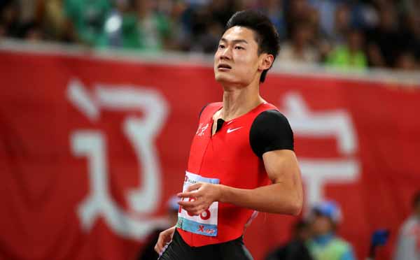 Sprinter Zhang wins second gold at China's National Games