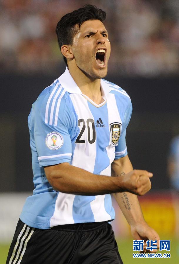  Argentina qualified for the 2014 World Cup with a 5-2 win at Paraguay on Tuesday, becoming the first South American team beside host Brazil to earn a spot at the tournament.
