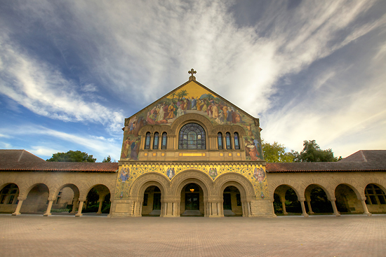 Stanford University, one of the 'top 10 universities in the world 2013' by China.org.cn.