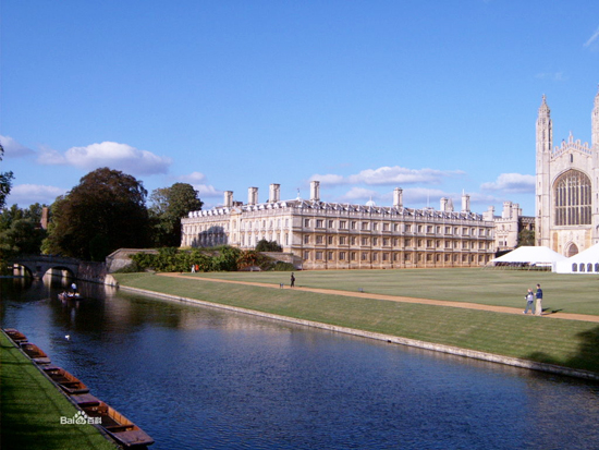 University of Cambridge, one of the 'top 10 universities in the world 2013' by China.org.cn.