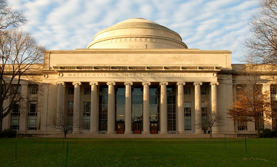 Massachusetts Institute of Technology (MIT), one of the 'top 10 universities in the world 2013' by China.org.cn.