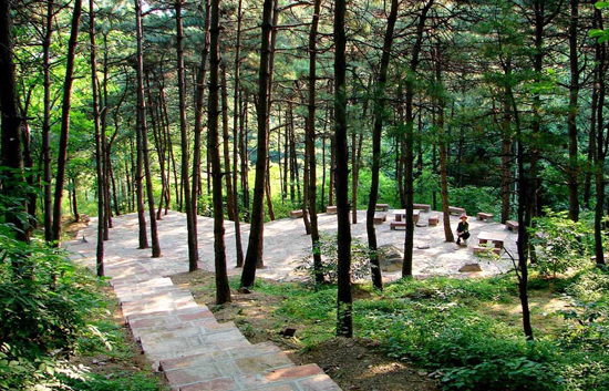 Qipanshan Scenic Area, one of the 'top 10 attractions in Shenyang, China' by China.org.cn.