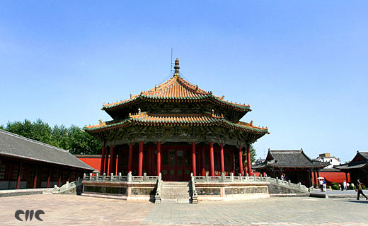 Shenyang Mukden Palace, one of the 'top 10 attractions in Shenyang, China' by China.org.cn.