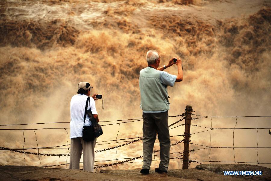 #CHINA-SHANXI-WATERFALL-SCENERY (CN)