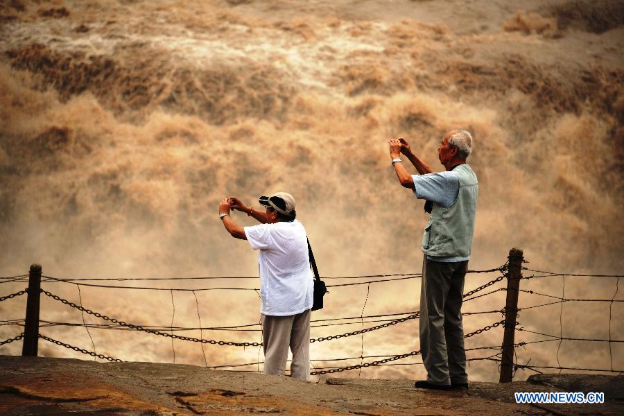 #CHINA-SHANXI-WATERFALL-SCENERY (CN)