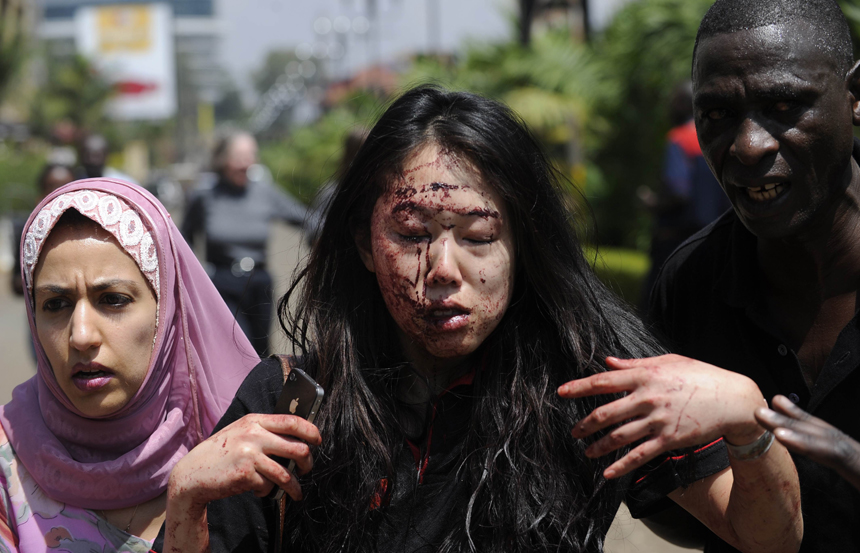 At least 48 people were killed and more than 200 were injured in the bloody attack that hit an upscale shopping mall in Nairobi on Saturday, according to the Kenya Red Cross Society.