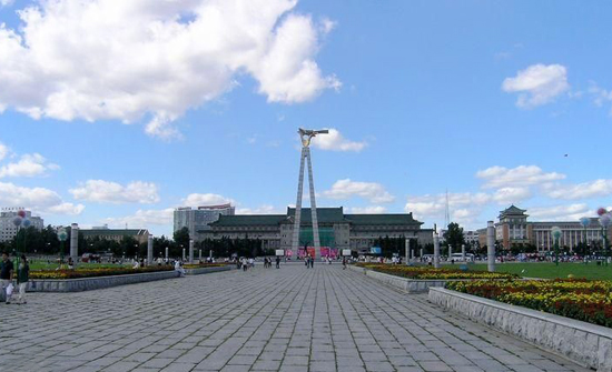 Cultural Square, one of the 'top 10 attractions in Changchun, China' by China.org.cn.