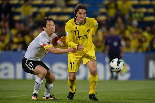 Cleo has scored two goals in nine appearances for Kashiwa Reysol in the AFC Champions League this season.