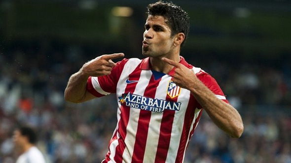 Diego Costa took his league tally to eight for the season with the only goal against Real Madrid  