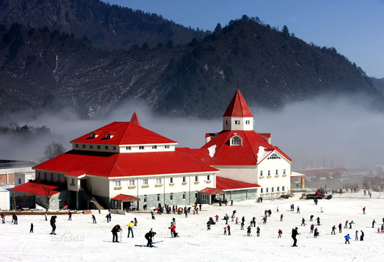 Xiling Snow Mountain, one of the 'top 10 attractions in Chengdu, China' by China.org.cn.