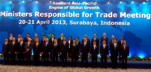 INDONESIA-SURABAYA-APEC-TRADE MINISTERS MEETING