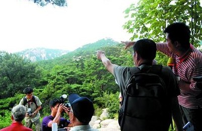 Glacier remains in Laoshan Mountains
