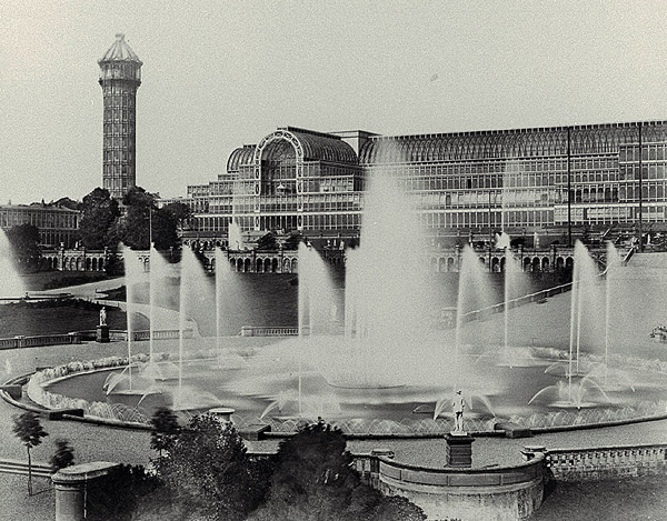 the crystal palace in 1854 [file photo]