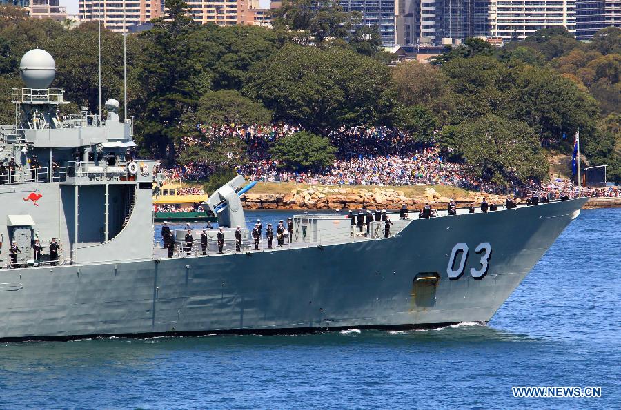 AUSTRALIA-SYDNEY-MILITRAY-INTERNATIONAL FLEET REVIEW