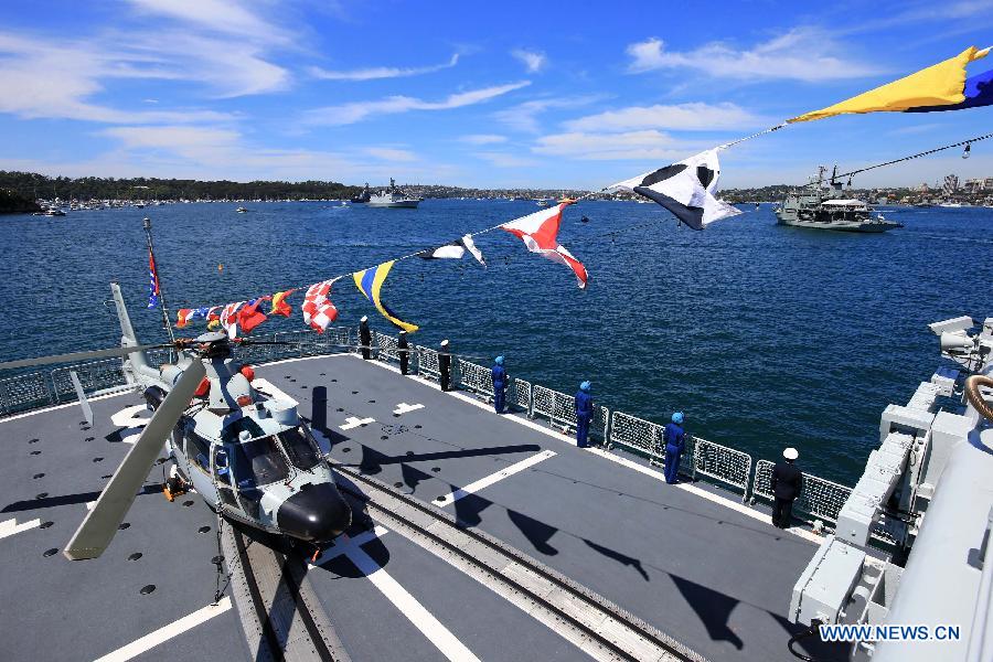 AUSTRALIA-SYDNEY-MILITRAY-INTERNATIONAL FLEET REVIEW