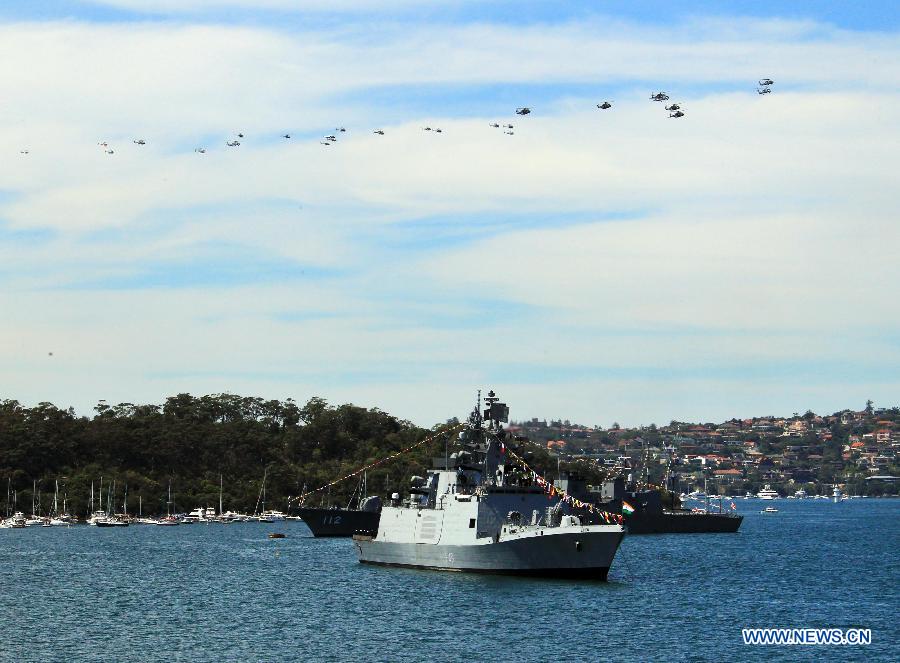 AUSTRALIA-SYDNEY-MILITRAY-INTERNATIONAL FLEET REVIEW