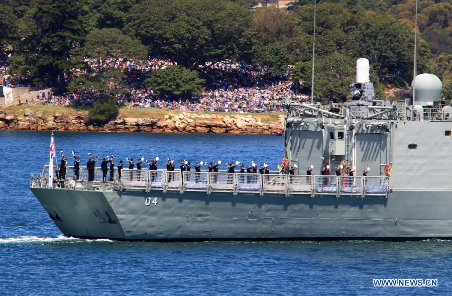 AUSTRALIA-SYDNEY-MILITRAY-INTERNATIONAL FLEET REVIEW