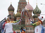 Winter Olympic torch relay begins in Russia