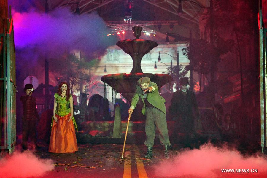 SINGAPORE-HALLOWEEN HORROR NIGHTS-MEDIA PREVIEW