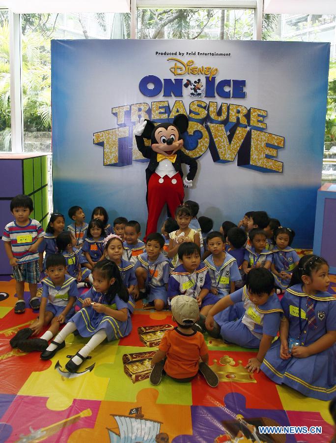 PHILIPPINES-QUEZON CITY-LAUNCHING OF DISNEY ON ICE