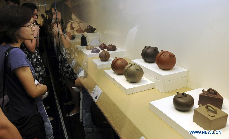 #CHINA-TAIPEI-YIXING TEAPOT EXHIBITION (CN)