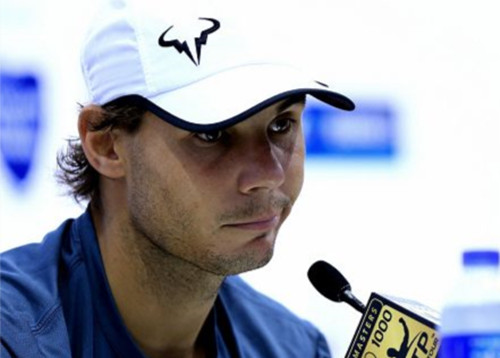 Nadal said that ending the 2013 season as No. 1 is a special thing.