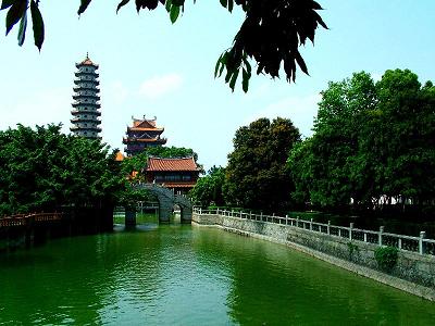 Xichan Temple, one of the 'top 10 attractions in Fuzhou, China' by China.org.cn.