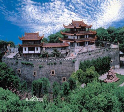 Tianxin Pavilion Park, one of the 'top 10 attractions in Changsha, China' by China.org.cn.