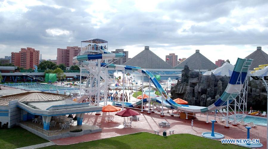 DPRK-PYONGYANG-MUNSU WATER PARK