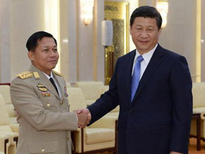 China, Myanmar to further enhance military ties